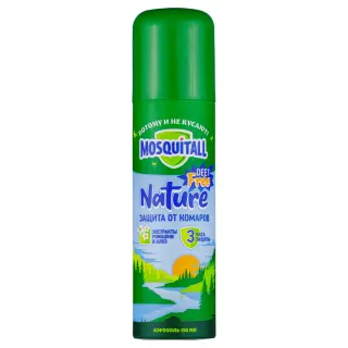 Mosquitall (Москитол) Натуральная защита аэрозоль от комаров, 150 мл