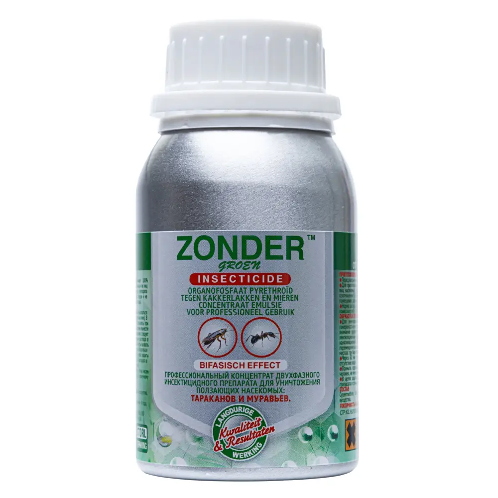 Zonder Green (Зондер) средство от клопов, тараканов, блох, муравьев, 100 мл