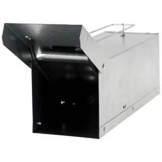 Живоловка крысиная с фиксацией приманки на крючок (металлическая) (285x105x120), 1 шт