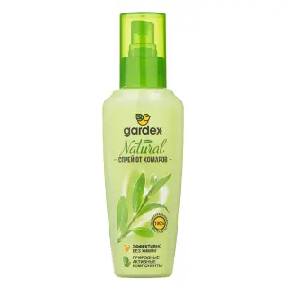 Gardex (Гардекс) Natural спрей от комаров (без химии), 110 мл