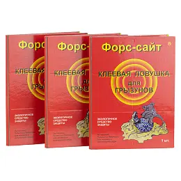 Форсайт (Форссайт) клеевая ловушка для грызунов, крыс и мышей (пластина-книжка), 1 шт. Фото N6
