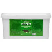 Dezus (Дезус) приманка от грызунов, крыс и мышей (парафинированные брикеты), 2 кг