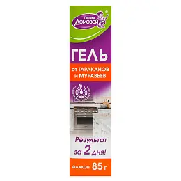 Домовой Прошка гель от тараканов и муравьев (туба), 85 г. Фото N3