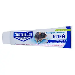 Чистый Дом клей от грызунов, крыс и мышей, 130 г. Фото N2
