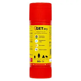 Get Dry (Гет Драй) твердый гель от клопов, тараканов, блох, муравьев, кожеедов, 80 г