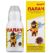 Палач "Super" средство от клопов, тараканов, блох, муравьев, 100 мл