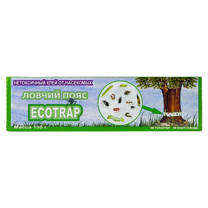 Ecotrap (Экотрап) клей от грызунов, крыс и мышей, 135 г. Фото N3