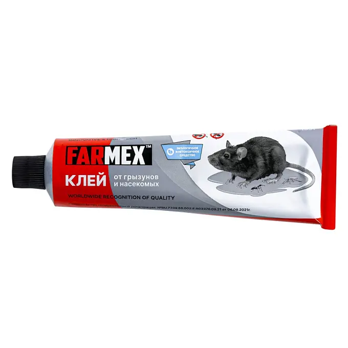 Farmex (Фармекс) клей от грызунов, крыс, мышей и насекомых, 135 г. Фото N2