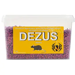 Dezus (Дезус) приманка от грызунов, крыс и мышей (зерно), 1 кг