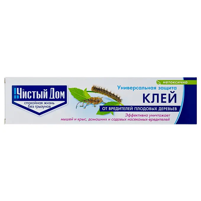 Чистый Дом клей от грызунов, крыс и мышей, 130 г. Фото N3