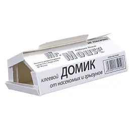 Mr.Mouse (Мистер Маус) клеевая ловушка для насекомых, грызунов, крыс и мышей (домик), 1 шт. Фото N2