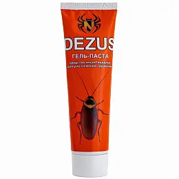 Dezus (Дезус) гель-паста от тараканов (туба), 100 мл