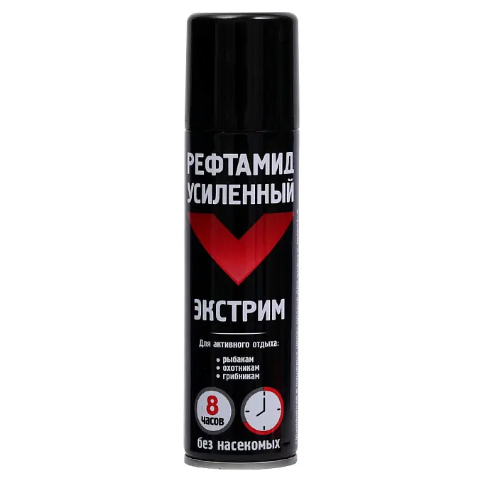 Рефтамид Усиленный Экстрим аэрозоль от мошки, комаров, клещей, 150 мл