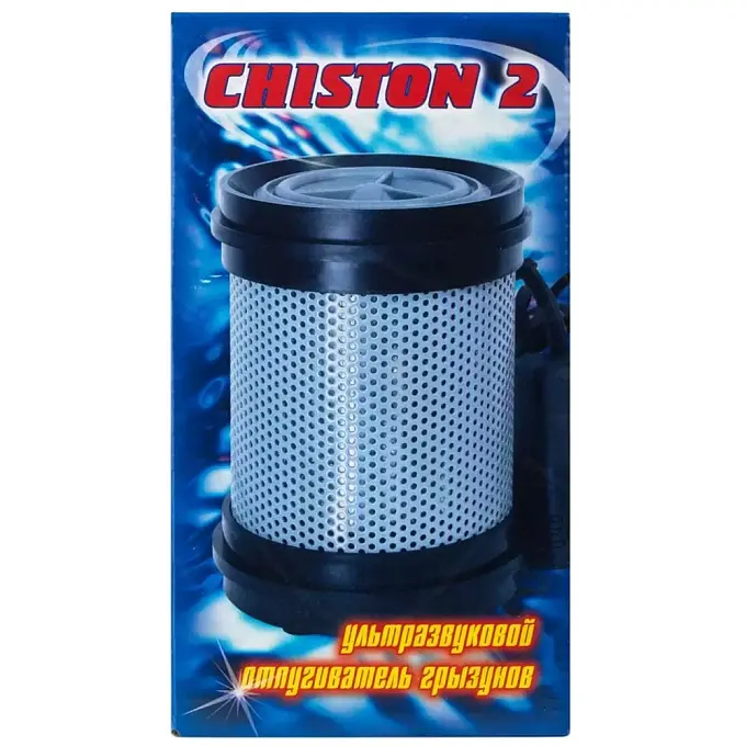 Chiston 2 (Чистон 2) ультразвуковой отпугиватель грызунов, крыс и мышей, 1 шт