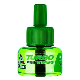 Раптор TURBO жидкость от комаров (без запаха) (40 ночей), 1 шт. Фото N2