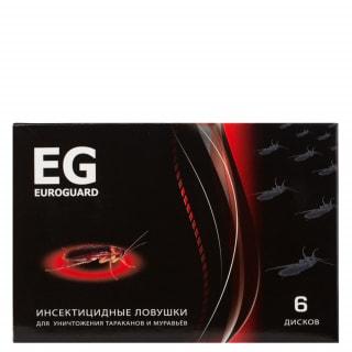 Средство EG euroguard (Еврогард) инсектицидные ловушки от тараканов и муравьев фото