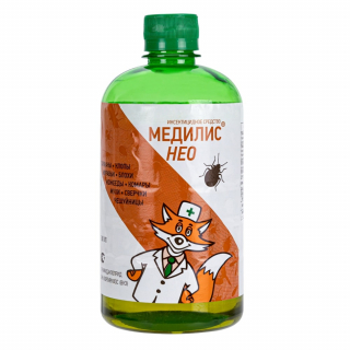 Медилис НЕО средство от клопов, тараканов, блох, муравьев, мух, кожеедов, 500 мл