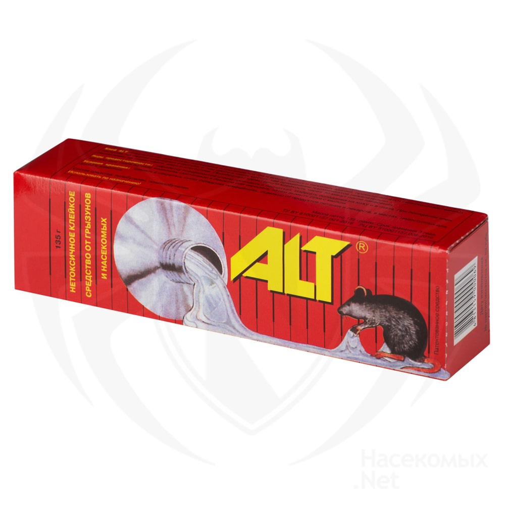 Alt (Альт) клей от грызунов, крыс и мышей, 135 г. Фото N3
