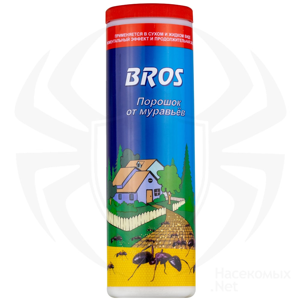Bros (Брос) порошок от муравьев, 250 г. Фото N2