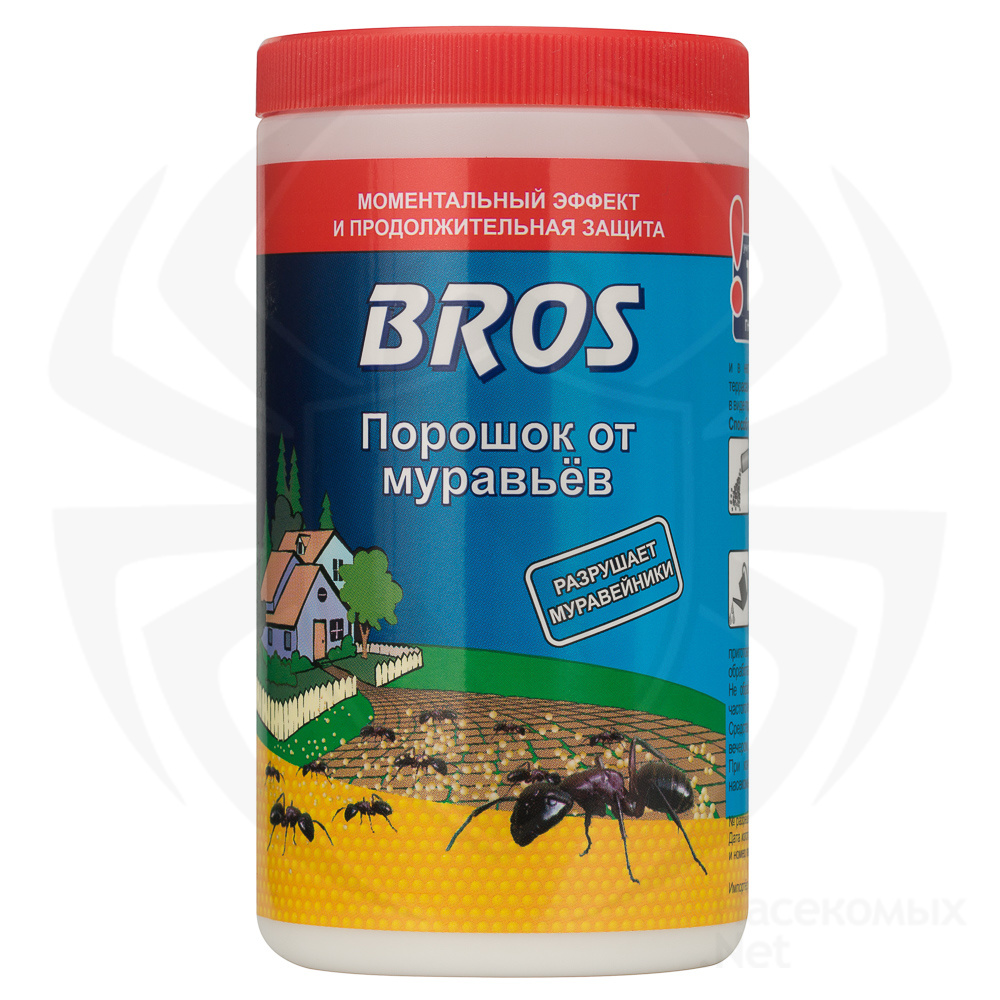 Bros (Брос) порошок от муравьев, 100 г. Фото N3