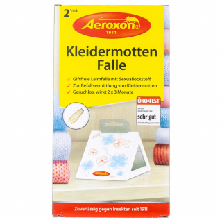 Aeroxon (Аэроксон) Kleidermotten Falle ловушки для платяной моли, 2 шт