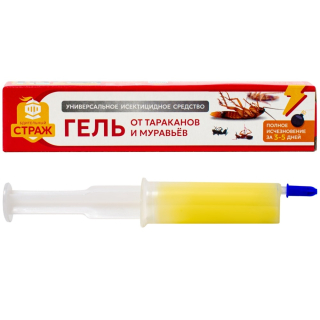 Бдительный Страж гель от тараканов (шприц), 20 г