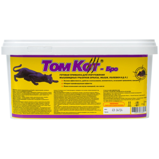 Том Кот приманка от грызунов, крыс и мышей (зерно), 2 кг