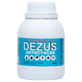 Dezus (Дезус) Антистасик средство от клопов, тараканов, блох, муравьев, мух, комаров, 500 мл