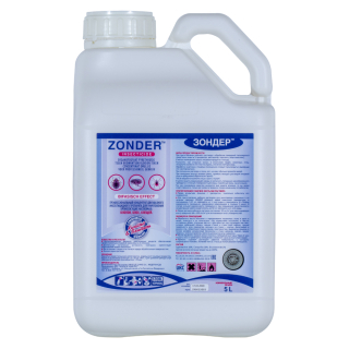 Zonder Blue (Зондер) средство от клопов, тараканов, блох, муравьев (ПЭТ), 5 л