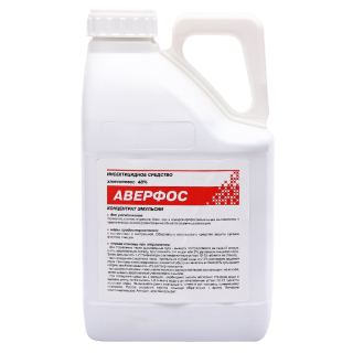 Аверфос средство от клопов, тараканов, блох, муравьев, комаров, мух, 5 л