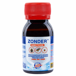 Zonder (Зондер) средство от клопов, тараканов, блох, муравьев (ПЭТ), 50 мл