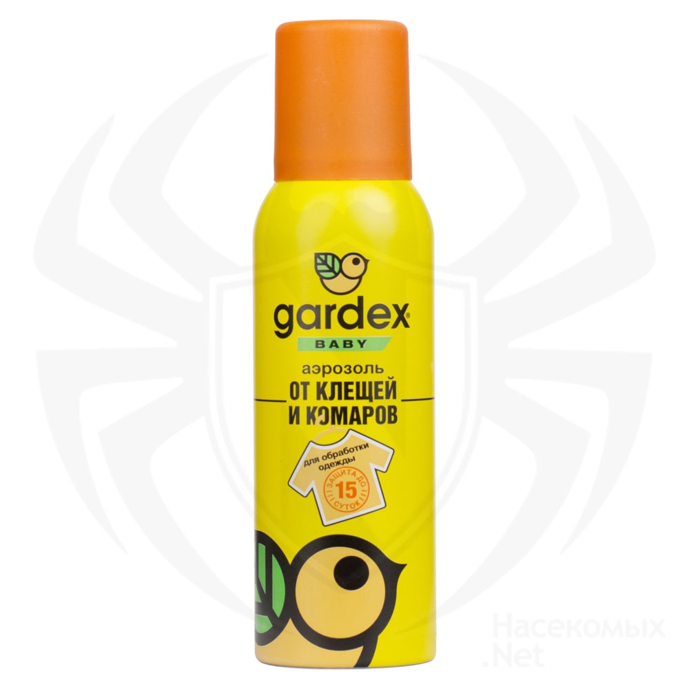 Gardex (Гардекс) Baby аэрозоль от клещей, комаров (для детей), 100 мл