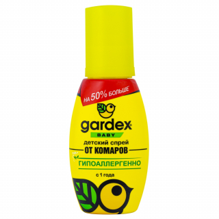 Gardex (Гардекс) Baby спрей от комаров (календула, ромашка) (для детей), 75 мл