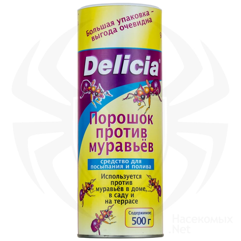 Delicia (Делиция) порошок против муравьев, 500 г