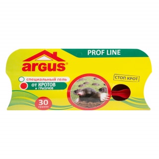 Argus (Аргус) гель от кротов, крыс и мышей, 30 г