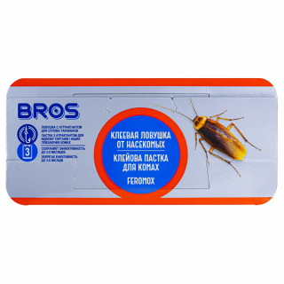 Bros (Брос) клеевая ловушка от тараканов, 1 шт