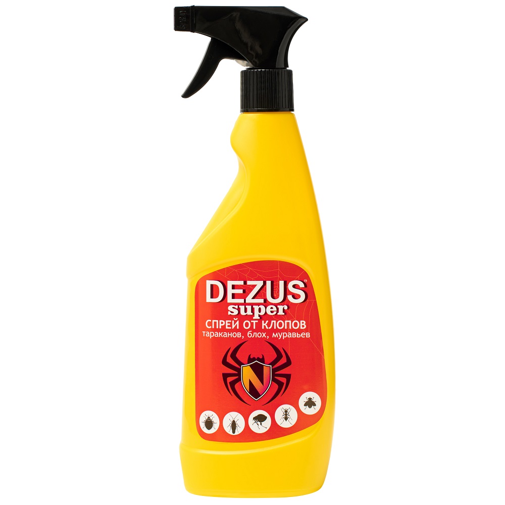 Dezus (Дезус) "Super" спрей от клопов, тараканов, блох, муравьев, 400 мл