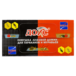 ДОХС клеевая ловушка от тараканов и муравьев, 1 шт
