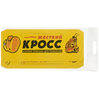 Жесткий КРОСС клеевая ловушка от тараканов, 1 шт