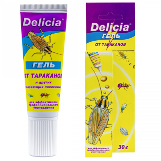 Delicia (Делиция) гель от тараканов, 30 г