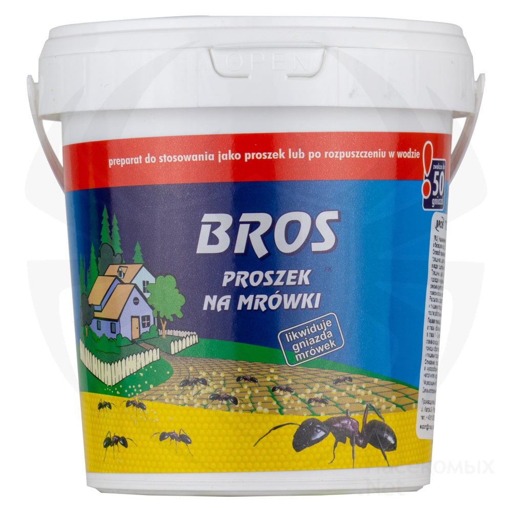 Bros (Брос) порошок от муравьев, 500 г. Фото N4