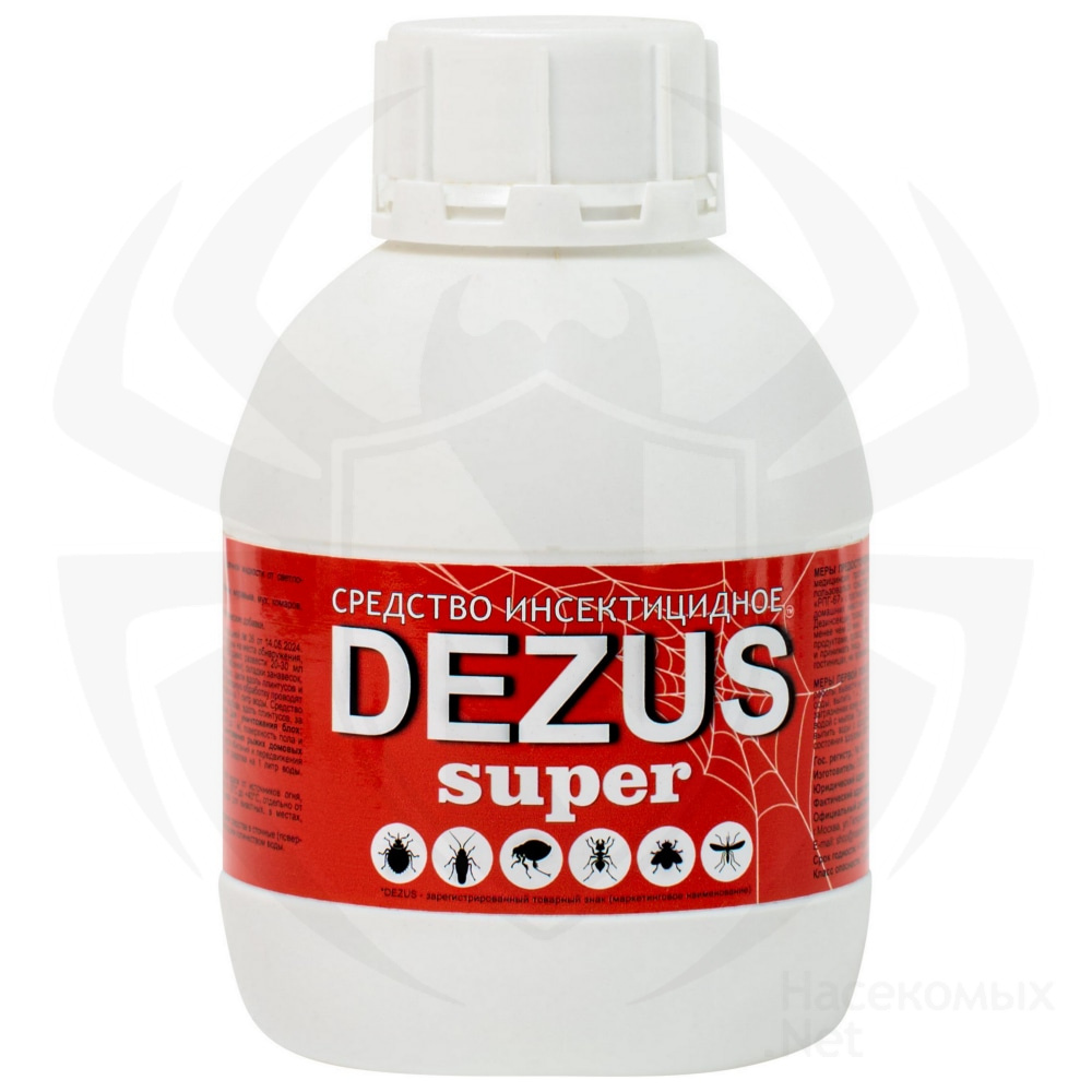 Dezus (Дезус) "Super" средство от клопов, тараканов, блох, муравьев, 500 мл