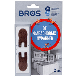 Bros (Брос) приманка от фараоновых муравьев, 2 шт