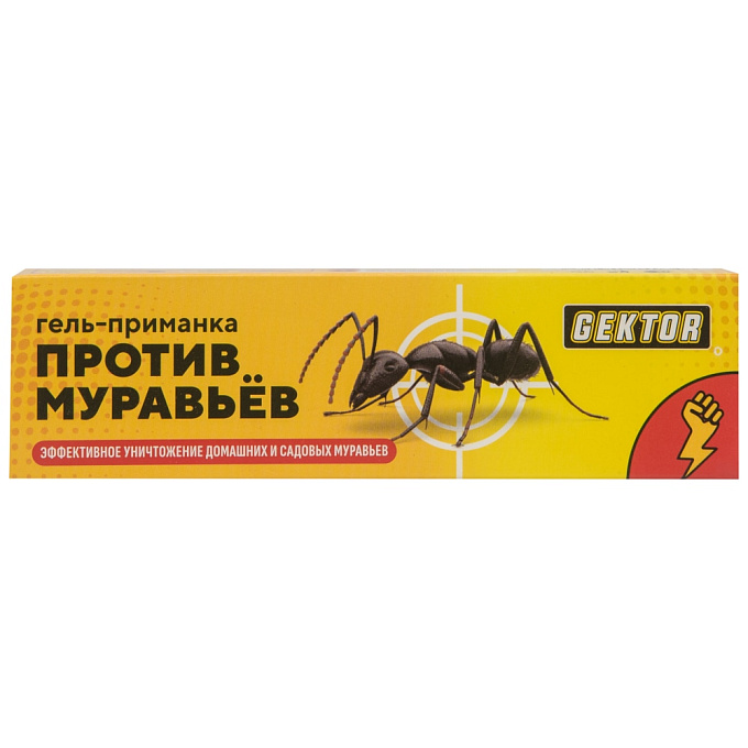 Gektor (Гектор) гель от муравьев (туба), 80 г. Фото N2