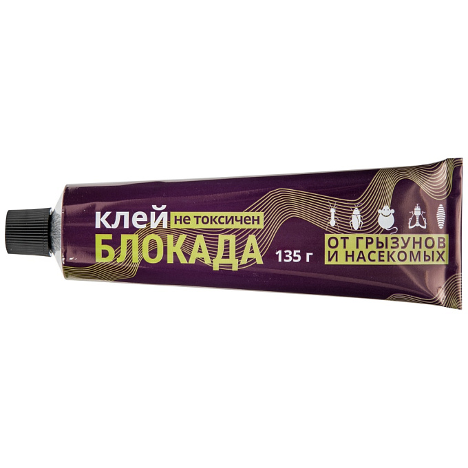 Блокада клей от грызунов, крыс и мышей, 135 г. Фото N2