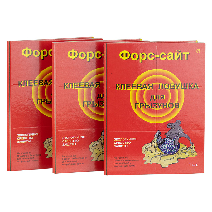 Форсайт (Форссайт) клеевая ловушка для грызунов, крыс и мышей (пластина-книжка), 1 шт. Фото N6