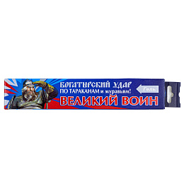 Великий Воин гель от тараканов и муравьев (синий) (туба), 80 г. Фото N3