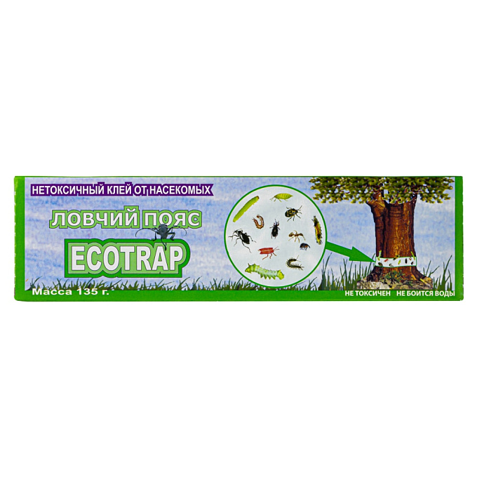 Ecotrap (Экотрап) клей от грызунов, крыс и мышей, 135 г. Фото N3