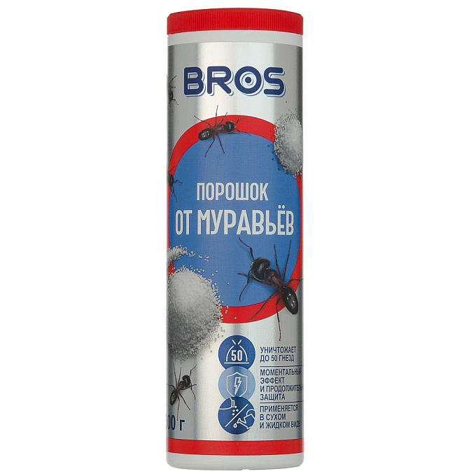 Bros (Брос) порошок от муравьев, 500 г
