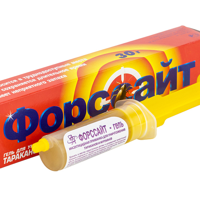 Форсайт (Форссайт) гель от тараканов и муравьев (шприц), 30 г. Фото N2